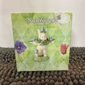 NWB Retired Department 56 Snowbunnies Birds of a Feather Figurine